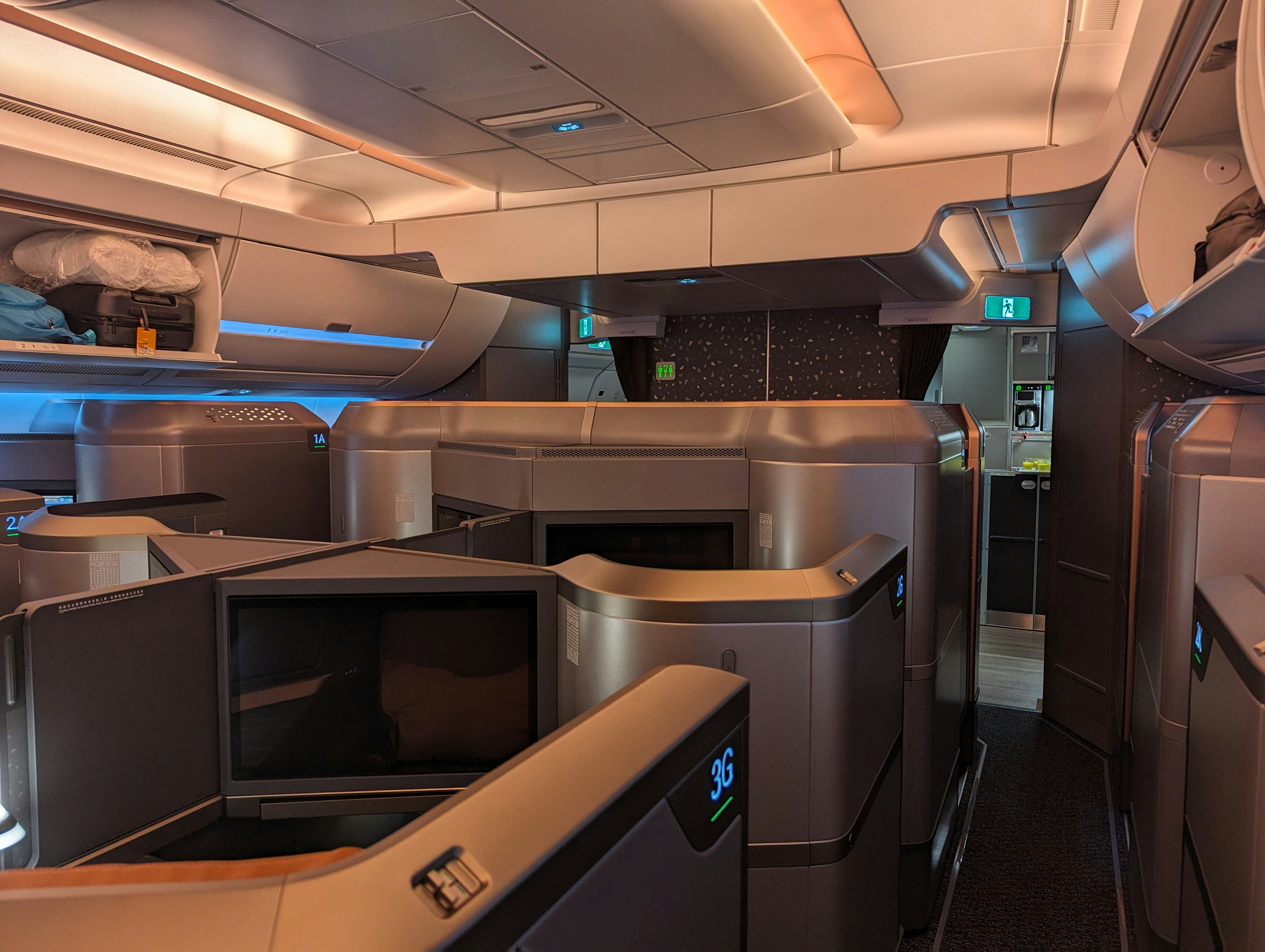 Starlux Airlines Business Class Cabin