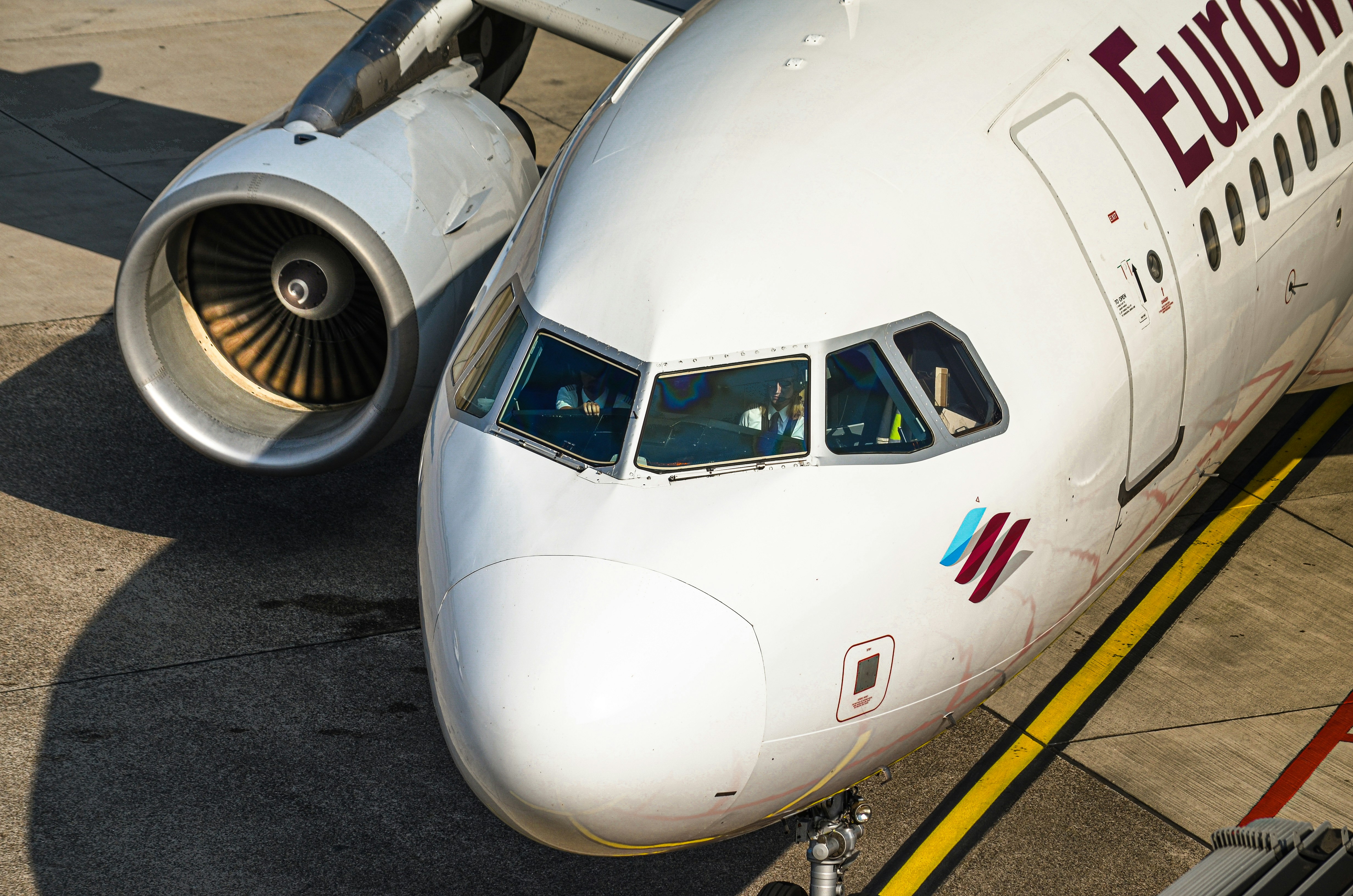 Eurowings airplane