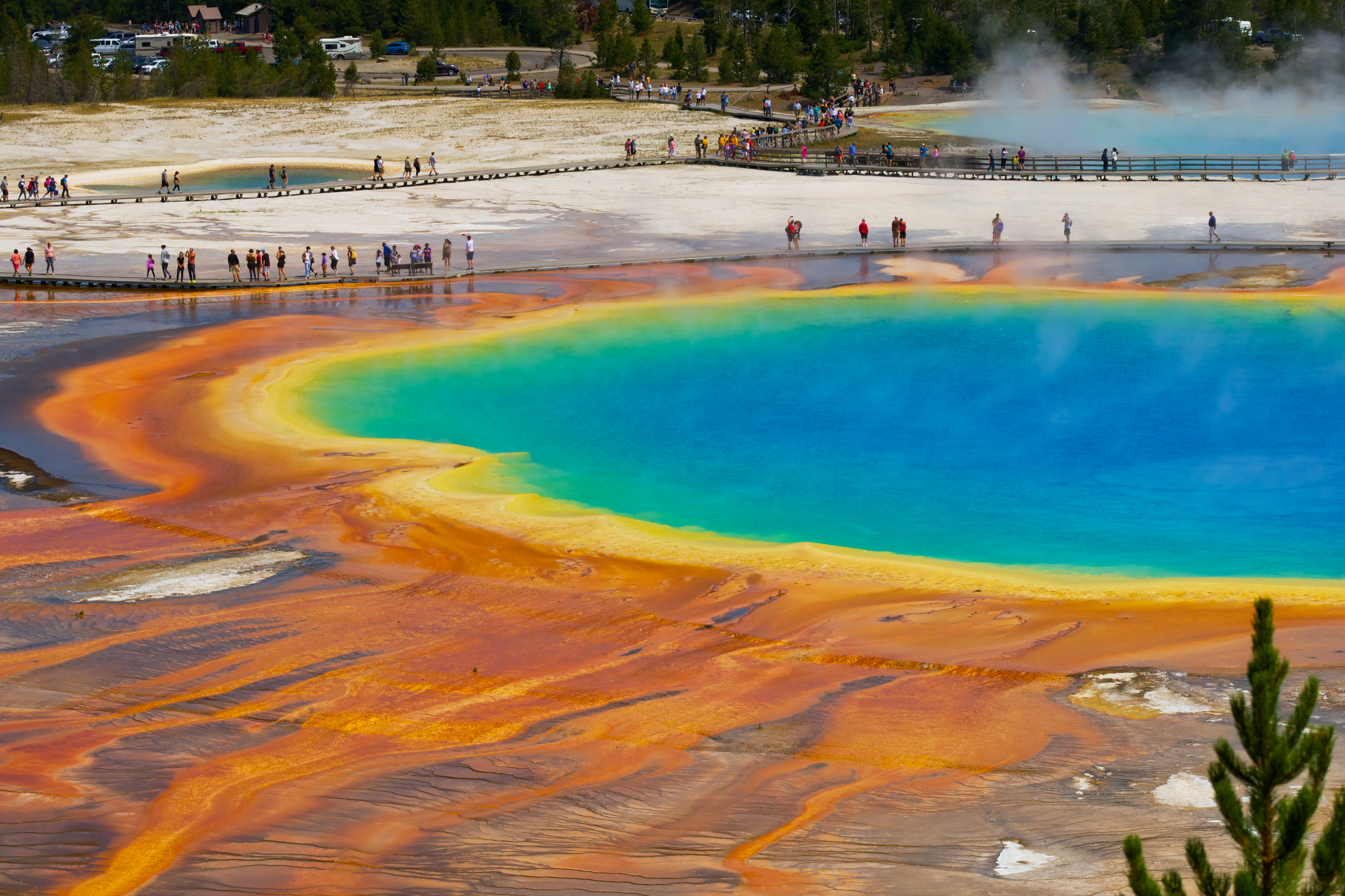 Grand Prismatic Spring, Wyoming, USA